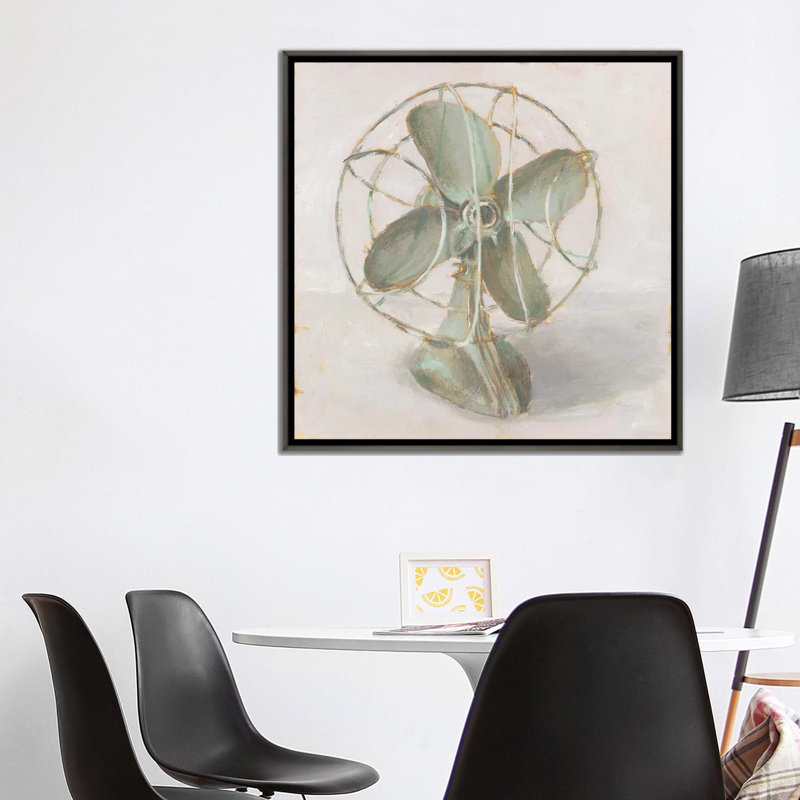 « Old School II » par Ethan Harper, reproduction d’art, Toile avec cadre gris foncé, H 37 po x l 37 po x P 1,5 po