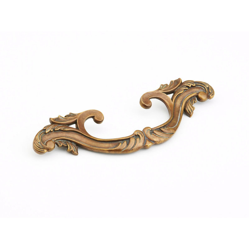 French Court Novelty Pull, Monticello Brass