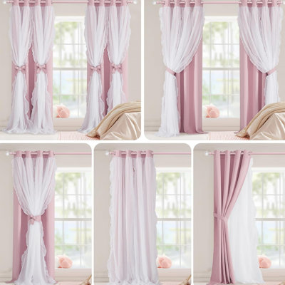 Room Darkening Curtain Panel Pair