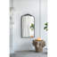 Miroir classique avec cadre d'inspiration baroque - idéal pour la console de salle de bain et de vestibule-187759457