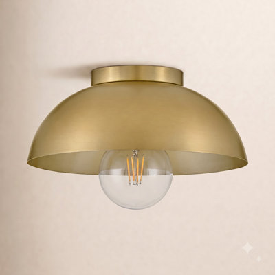 Kebo Single Light Flush Mount