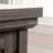 File Credenza With Adjustable Shelf, Brown Finish
