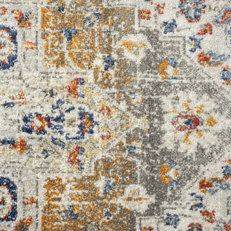 Tapis oriental Adilene, Rectangle 6 pi 7 po x 9 pi 3 po