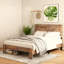 Base de lit plateforme en bois pour grand lit-119231929