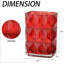 Vase de table en verre Fluta