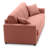 Norell 81" Italian Stain and Abrasion Resistant Performance Fabric Queen Square Arm Sleeper Sofa Bed-696208070