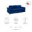 Modway Avendale Sofa With Bench Seat Cushion-56895346