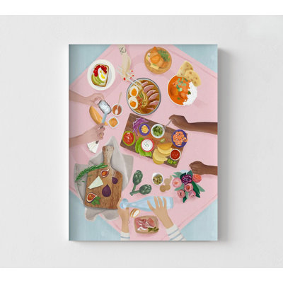 Cadeaux pour les meilleurs amis, affiche de rénovation de salle à manger, œuvre d'art esthétique brunch