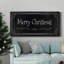 Merry Christmas - Toile tendue avec châssis de qualité supérieure, prête à être accrochée-344262604