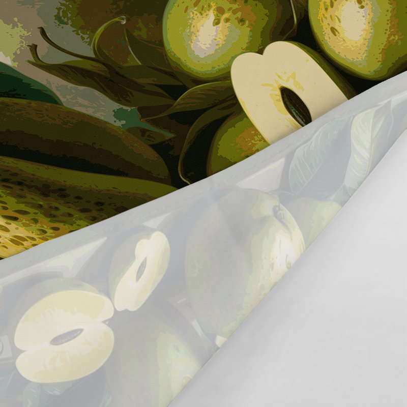 Tapisserie murale «Fruit Pawpaw», 68 po x 80 po