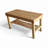 Farmhouse Rustic Bench with Storage Shelf-573004418