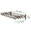 Dajuan 60cm Wall Mounted Clothes Rack-2027829392