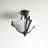 Gerth Glass Semi Flush Mount-26707414