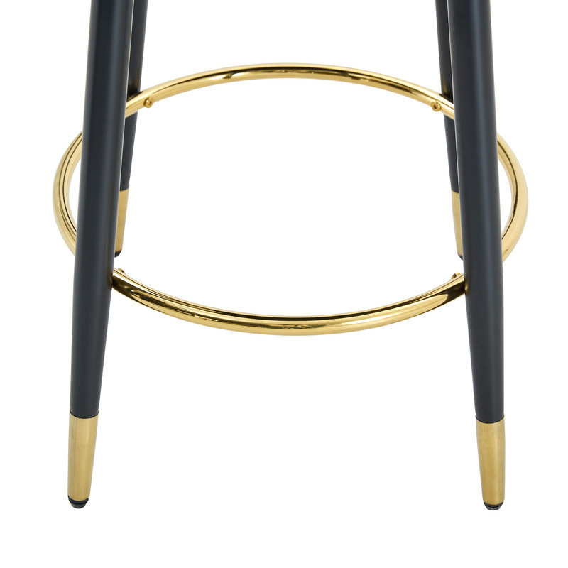 Tabouret de bar pivotant à 360 degrés avec conception ergonomique et siège rembourré
