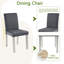 Ensemble de table de salle à manger en bois 5 pièces, ensemble de table de cuisine avec table carrée et 4 chaises rembourrées, table de salle à manger en bois avec décoration en cristal et ensemble de chaises pour la cuisine, la salle à manger