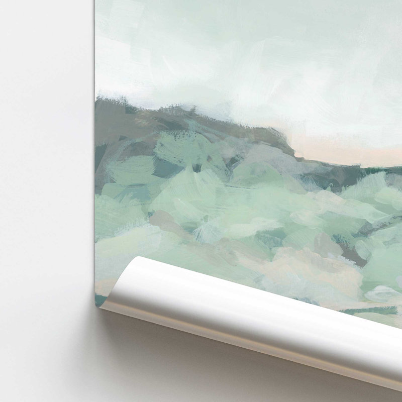 Rolling Verdant Landscape I Canvas Print, 12" H x 16" W, No Frame