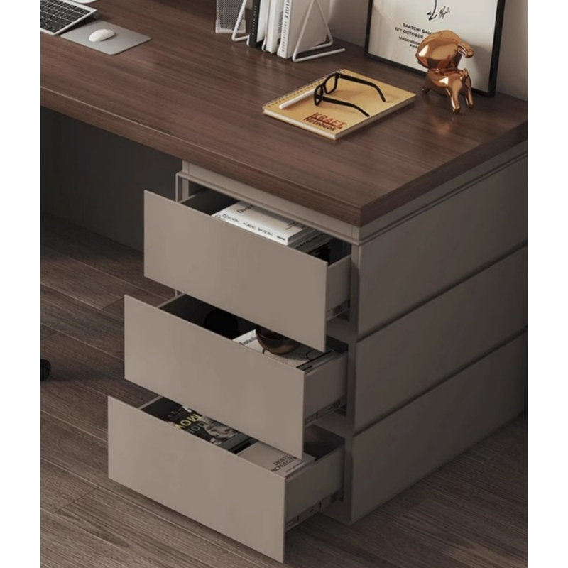 Style rétro de bureau à domicile, H 29,53 po x l 70,87 po x P 23,62 po