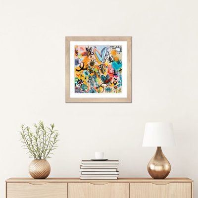 Immersed In Optimism - Wall Art Print - Framed Fine Art Paper