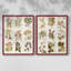 Antique I Grid I-Premium, reproduction encadrée - prêt à être accroché - aucun clou requis - aucun clou requis-1462011118-1462011088