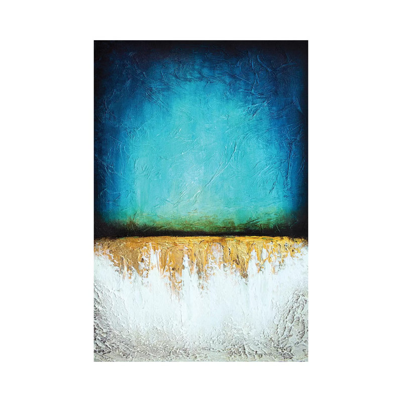 Frozen Reflection - Print on Canvas, Wrapped Canvas, 66.04 cm H x 45.72 cm W x 1.91 cm D
