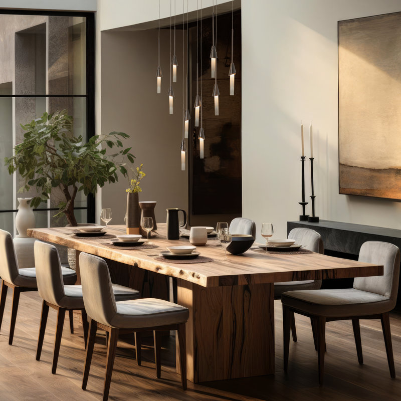 Lilium 10-Light Linear Pendant, Dark Smoke, 90" H