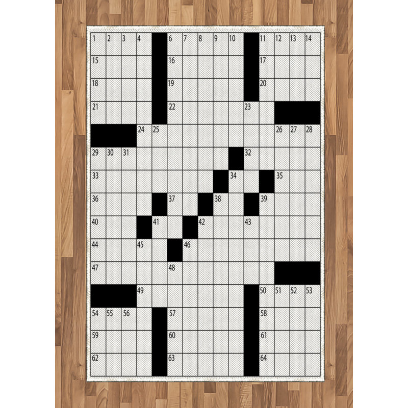 Tapis décoratif en fibre de polyester à haute densité, Rectangle— 4 pi x 5 pi 8 po