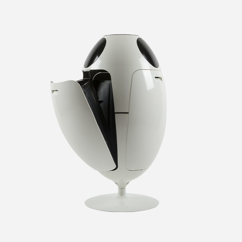 OVETTO ABS LACOQUE, White/Black