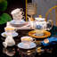 DNGJU 30.7oz. Floral Teapot Set