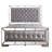 Stylish Silver Champagne Full Bed