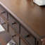 Console rétro en bois massif multifonctionnel