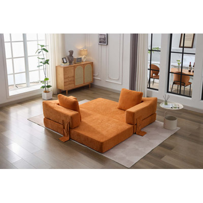 Minimalist Sofa, Fold-Out Sofa Bed