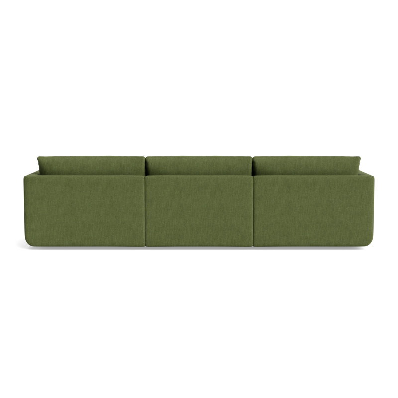 Eva Modular Sofa, Performance Weave - Basil