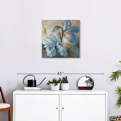 Harnek Soft Blue Blooms I