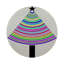 Napperon Christmas Tree Brights
