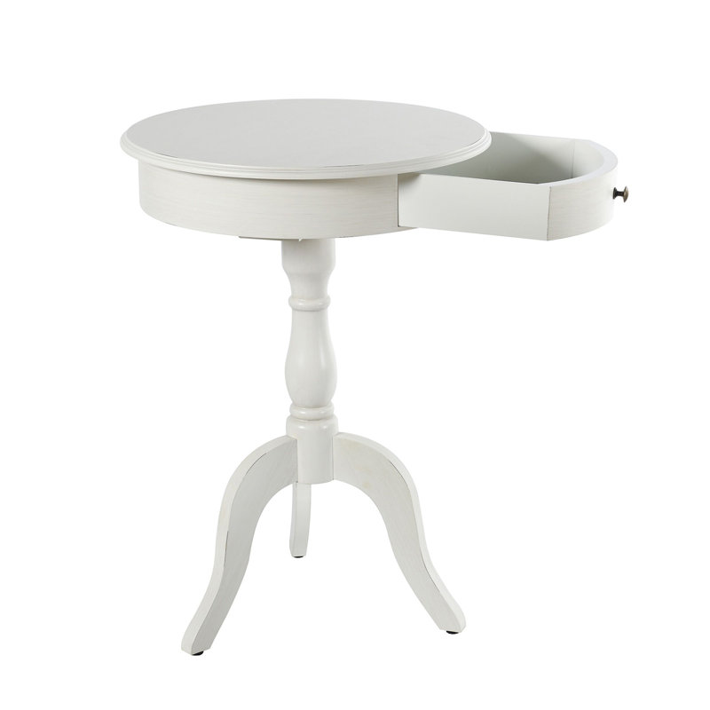 Table de bout avec rangement Pinélopi