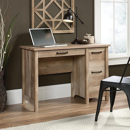 Gracie Oaks Lintel Oak Finish Computer Desk - Wayfair Canada