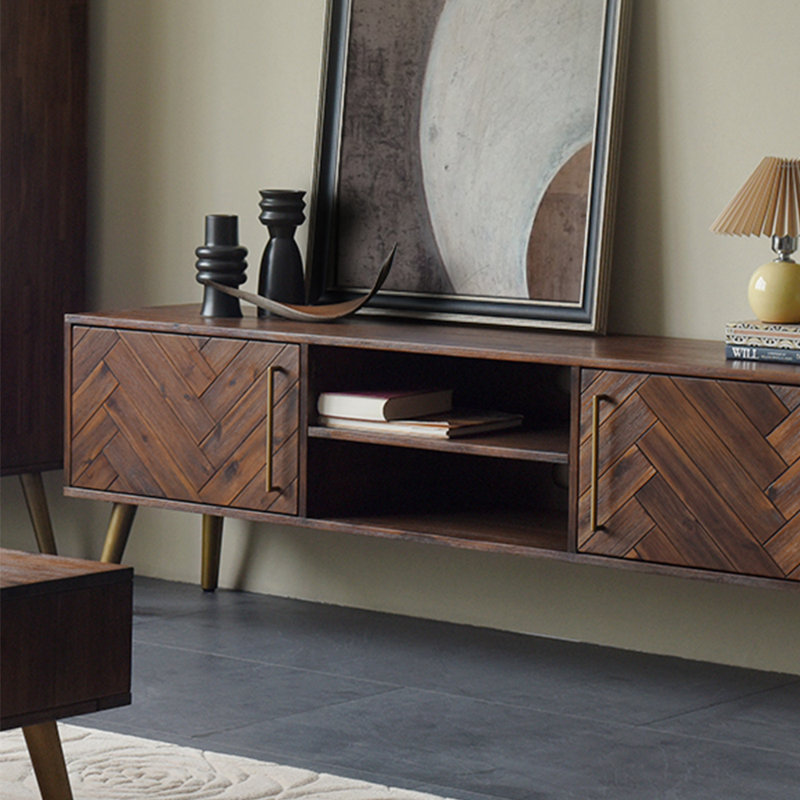 Retro simple light luxury TV cabinet
