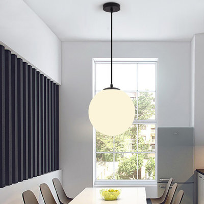 1 - Light Black Single Pendant