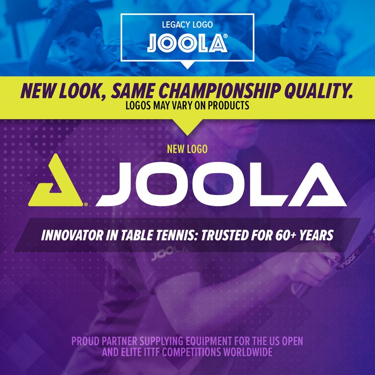Pack de 12 balles tennis de table bicolores spin-ball Joola