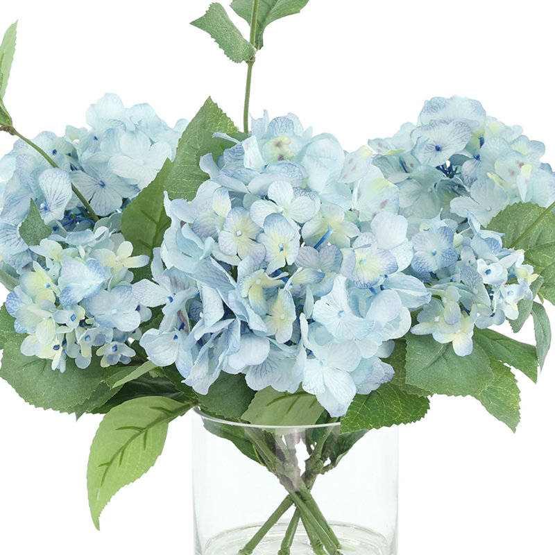 Spring Additions Hydrangea Flower Spray Arrangement, Blue