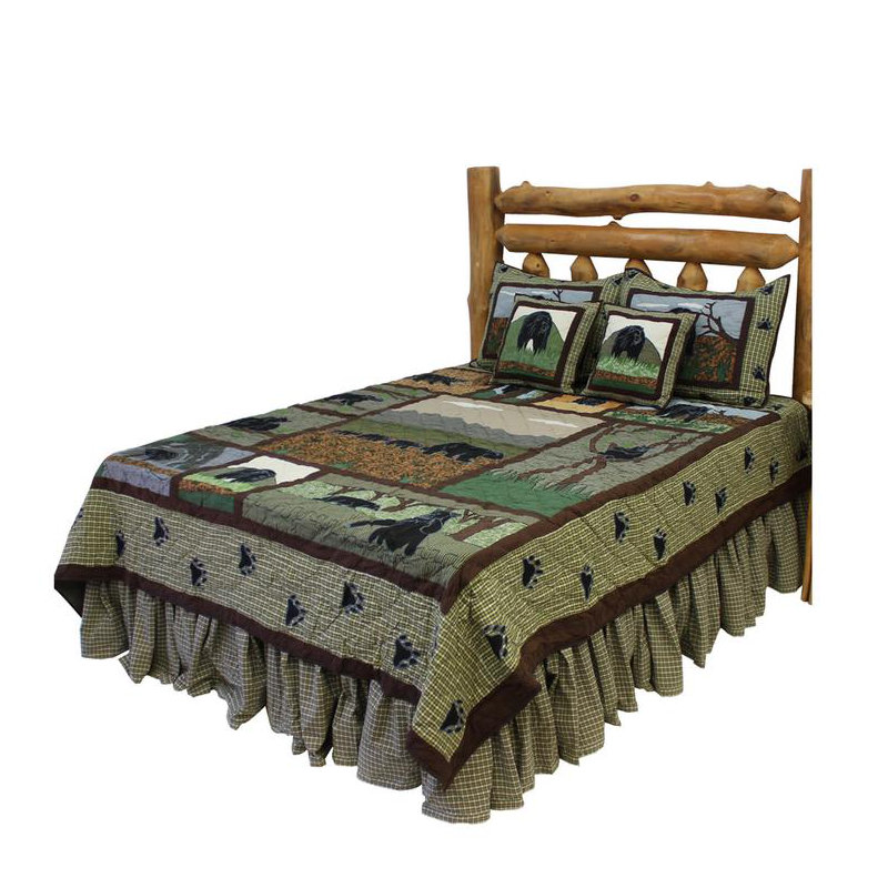 Treece Rustic Cotton Patchwork Quilt