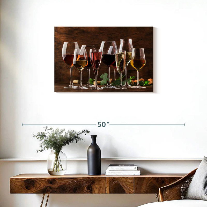 Yarlin Wine Tasting Glasses, 20" H x 30" W