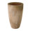 Antique Amber Ceramic Round Planter with Drainage Hole