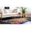 Tapis multicolore abstrait Rizer-1038194068