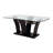 Bounaga 71.6'' L Dining Table with Glass Top