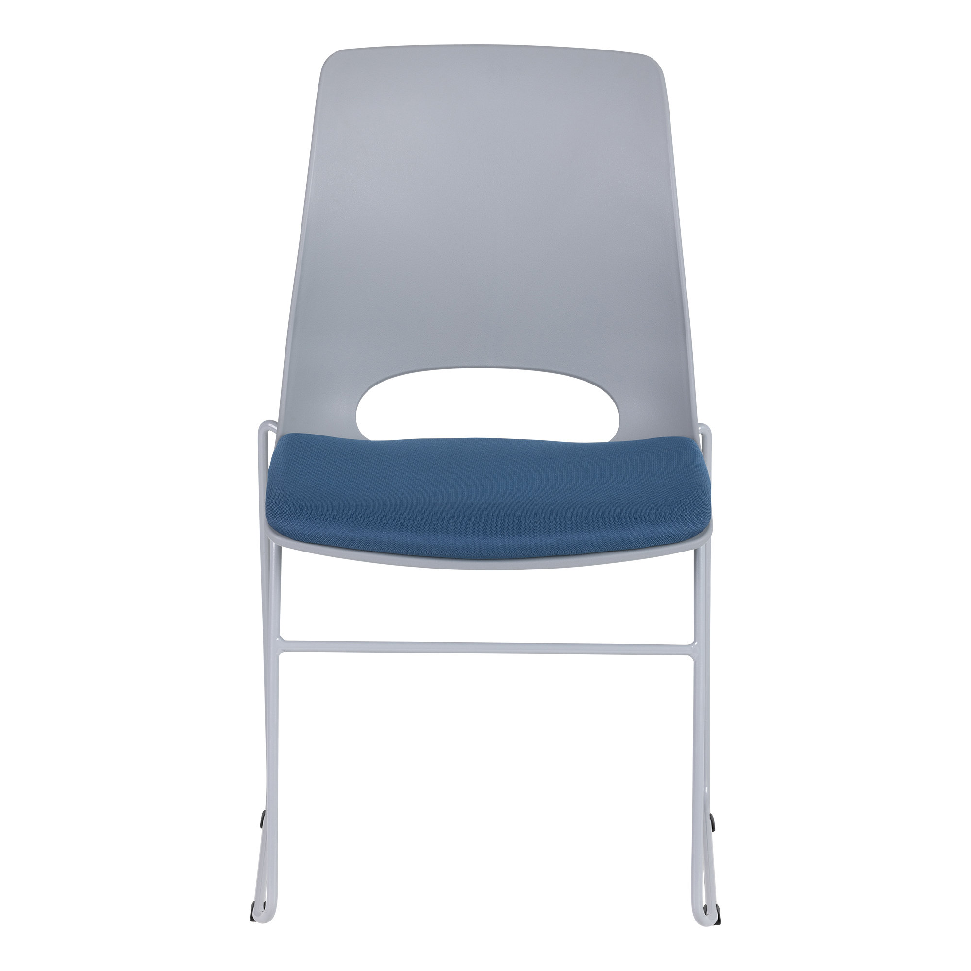 Learniture Graduate Sled Base Office Guest Side Chair - Padded 18