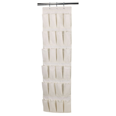 Organisateur de chaussures 24 poches sur toile