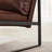 Lounge, Living Room, Office Or The Reception Area Leathaire Accent Arm Chair With Extra Thick Padded Backrest And Seat Cushion Sofa Chairs, Non-Slip Adsorption Feet, Sturdy Metal Frame-1298683299