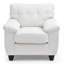 Fauteuil capitonné large de 36 po Benton-912782492