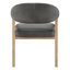 Chaise rembourrée Efren Daina Rosswell-117574248
